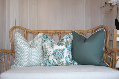 Seafoam Floral Cushion Covers 30x50
