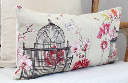 Beautiful Toile Birdcage cushion covers