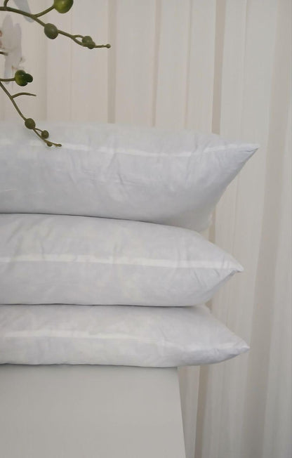 Duck feather cushion inserts. All sizes available. Made in Australia