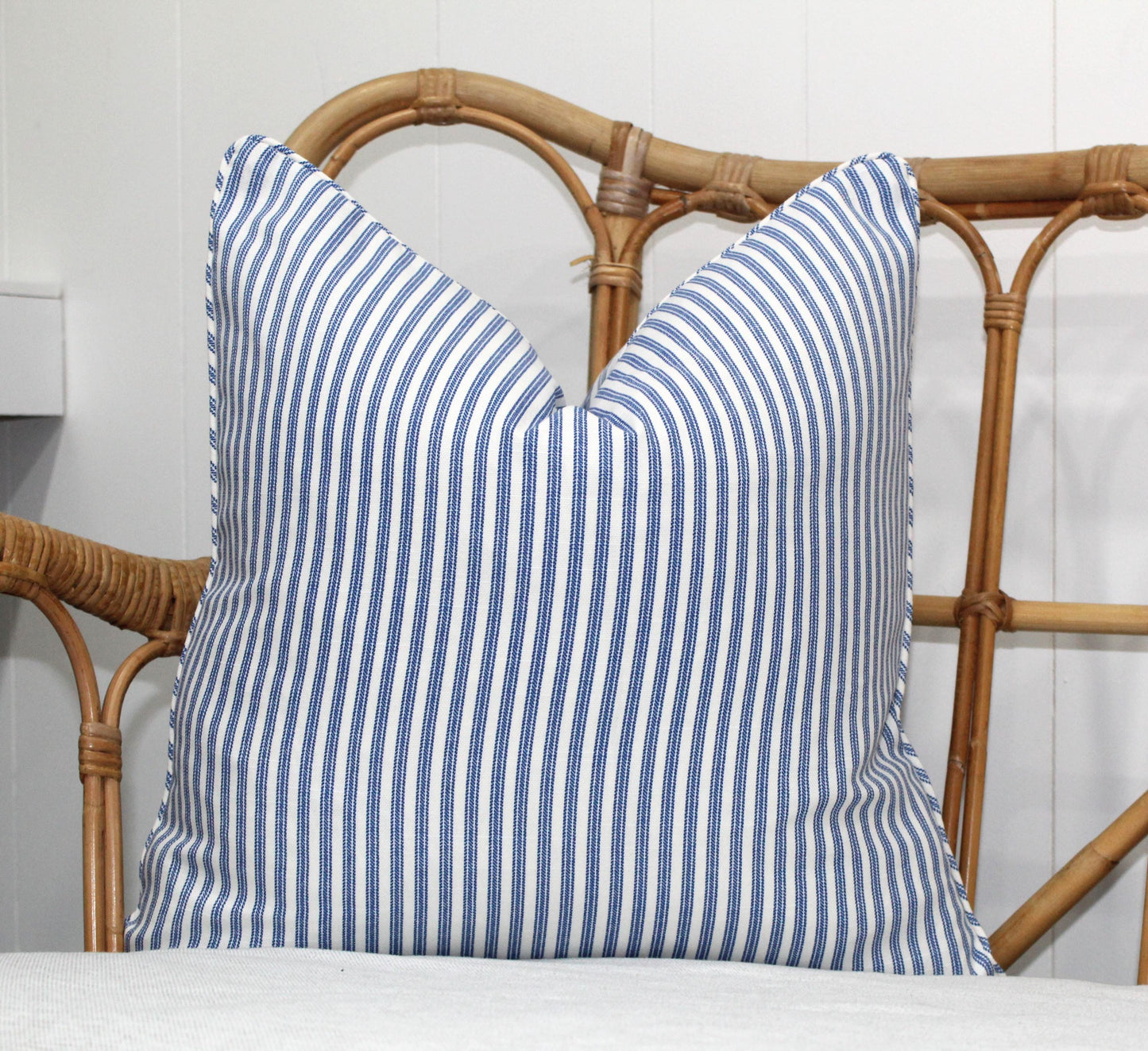 Blue Floral Cushion Covers by Laura & Kiran