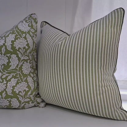 Olive Green Mini Floral by Laura & Kiran
