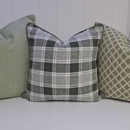 Brooklyn Reversible Cushion Covers by Warwick Fabrics