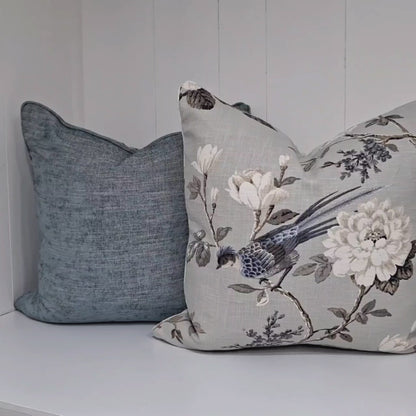 Spring Joy Blue Cushion cover