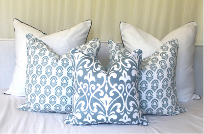 Sea Blue Laura & Kiran Cushion Covers
