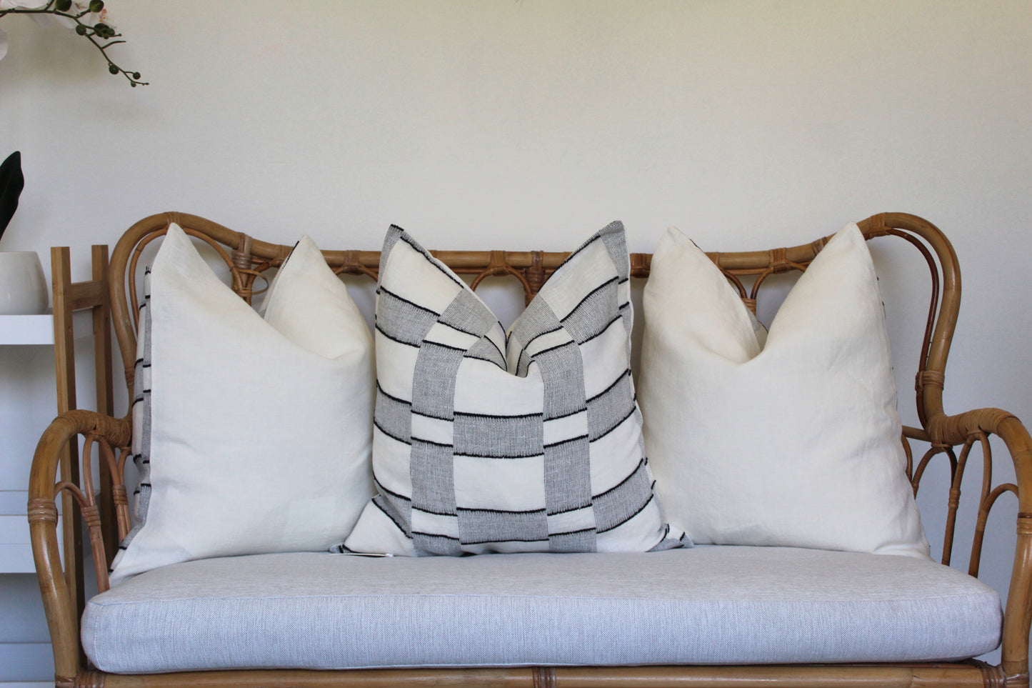 Lorenzo Shadow Cushion Covers by Warwick Fabrics