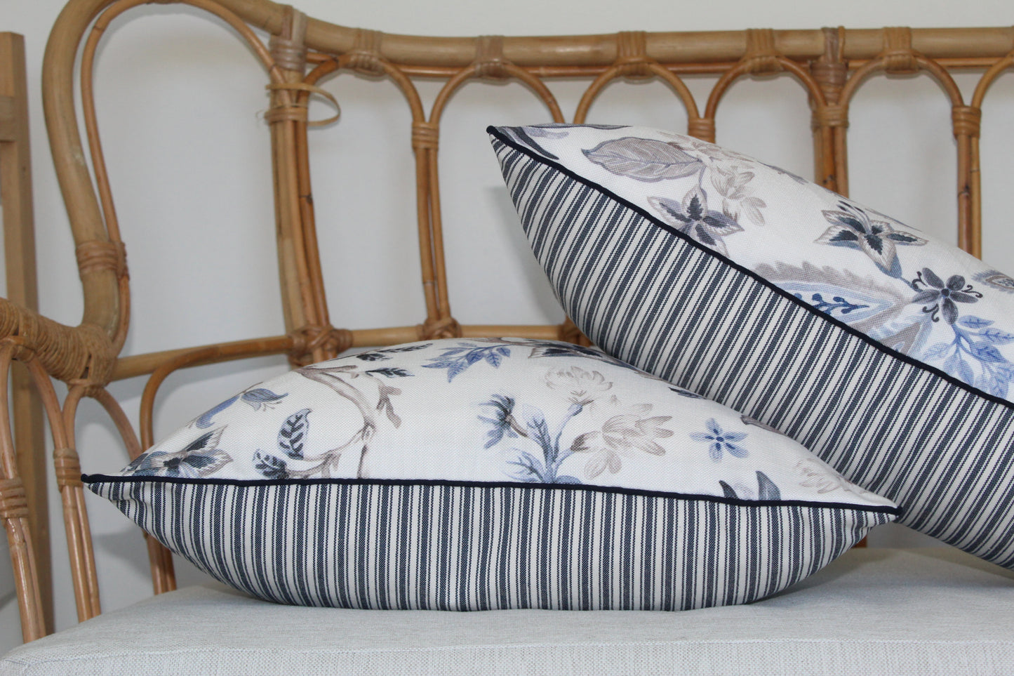 South Hampton in Navy Cushion Covers by Charles Parsons