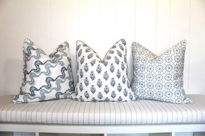 Blue Poppy Cushion covers