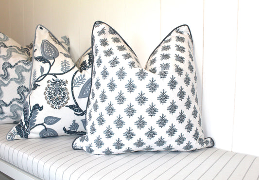 Shy Blue Cushion cover Size 45x45