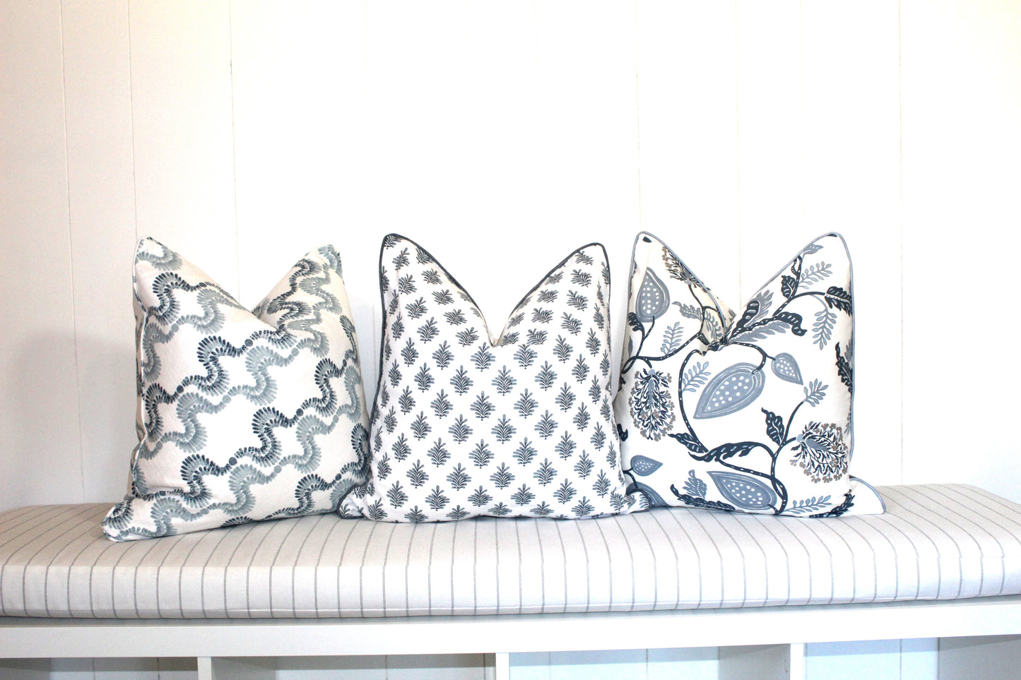 Shy Blue Cushion cover Size 45x45
