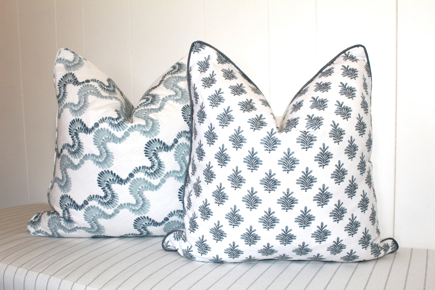 Shy Blue Cushion cover Size 45x45