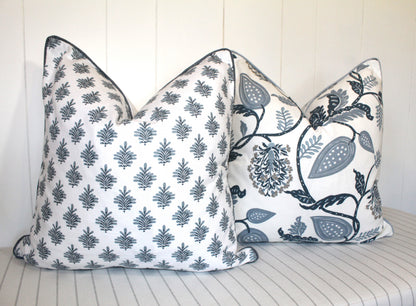 Shy Blue Cushion cover Size 45x45