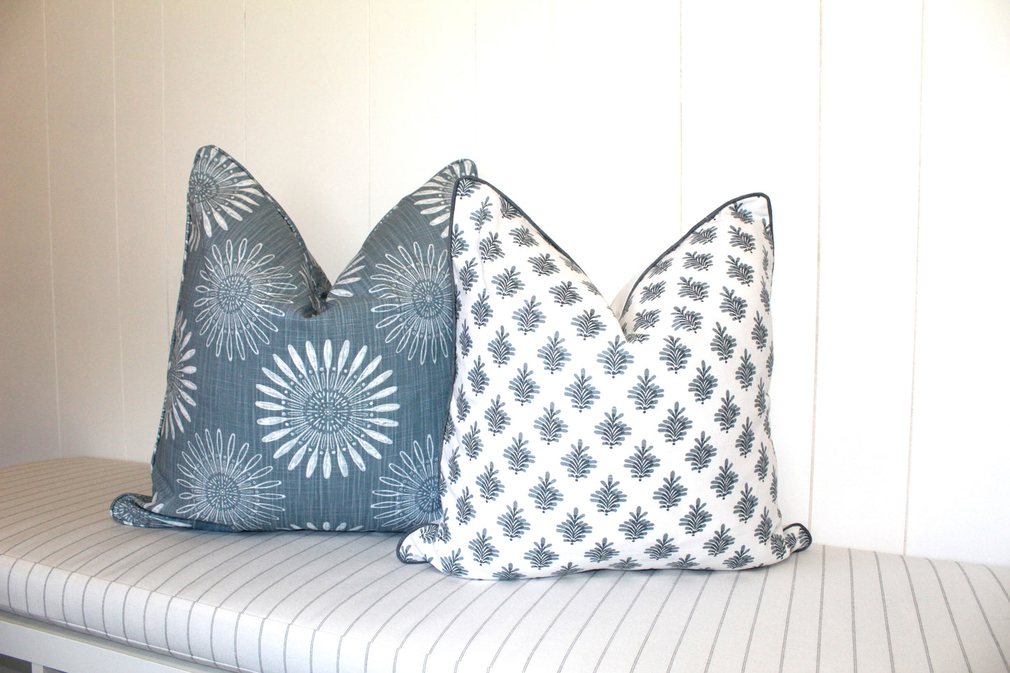 Shy Blue Cushion cover Size 45x45