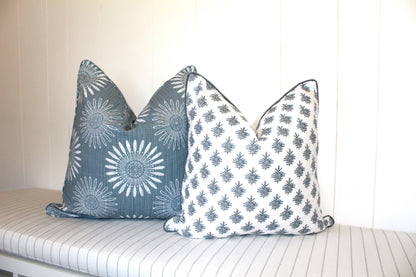 Shy Blue Cushion cover Size 45x45