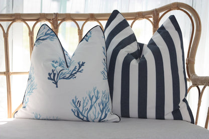 East Coral Cushion Covers by Lacefield Fabrics