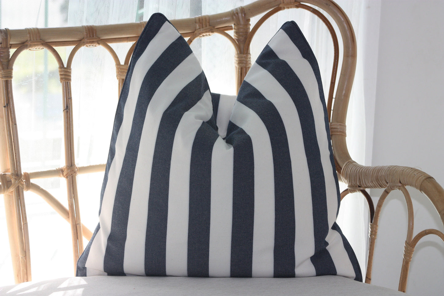 East Coral Cushion Covers by Lacefield Fabrics