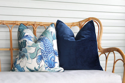Koi Fish Eucalyptus cushion covers by P Kaufmann