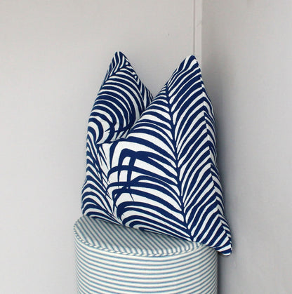Zebra Palms Cushion covers by Schumacher (55x55)