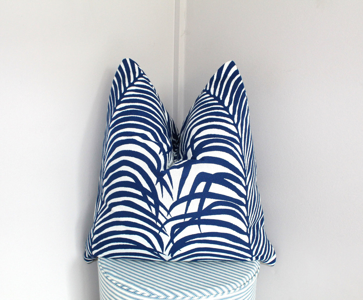 Zebra Palms Cushion covers by Schumacher (55x55)