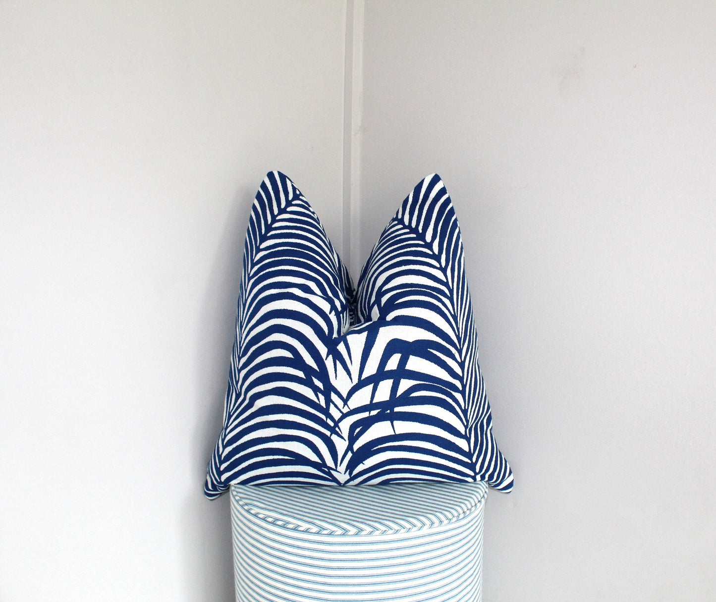 Zebra Palms Cushion covers by Schumacher (55x55)
